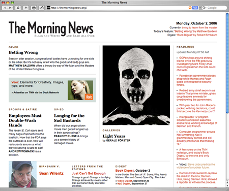 the morning news redesign